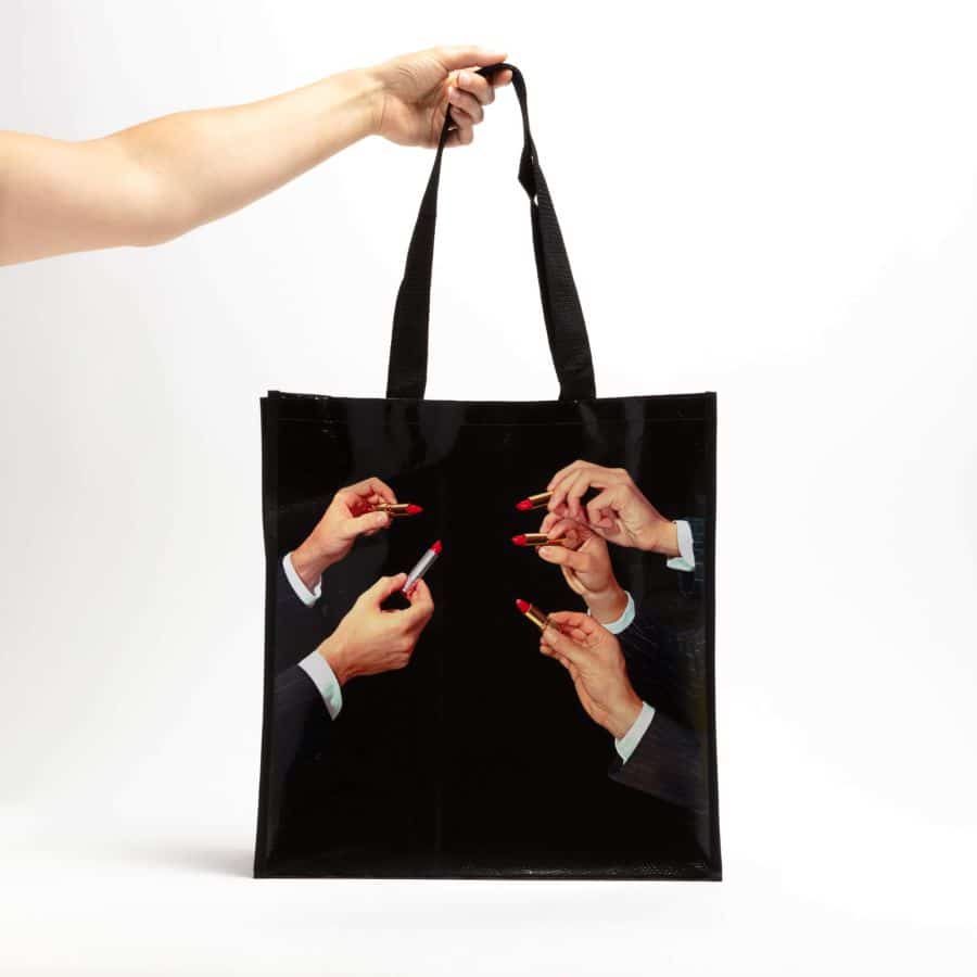 Bolso Shopper Gran Lápiz Labial - Seletti disponible en BULÉ