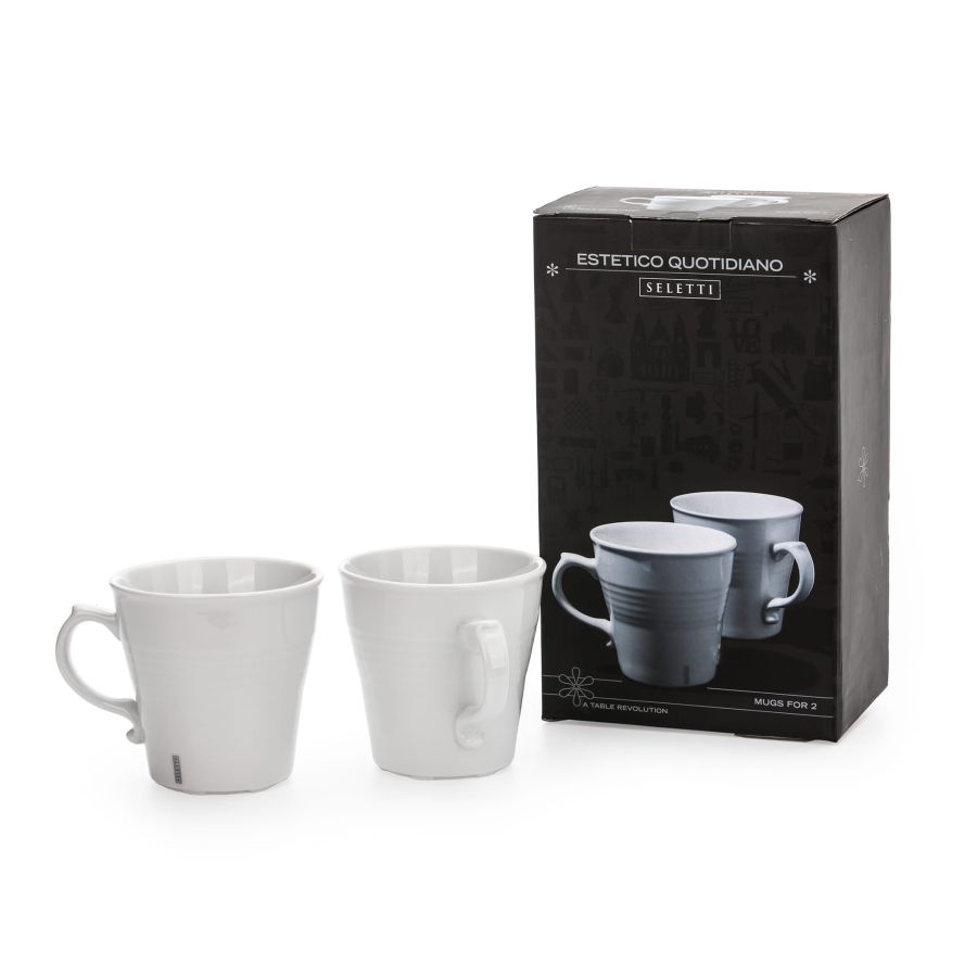 Estetico Quotidiano Juego de 2 Tazas - Seletti disponible en BULÉ