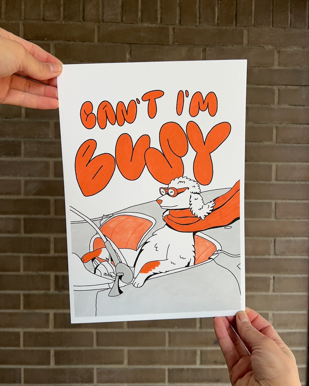 MEAN DOGS – Can’t I’m Busy - Diseño de autor disponible en BULÉ