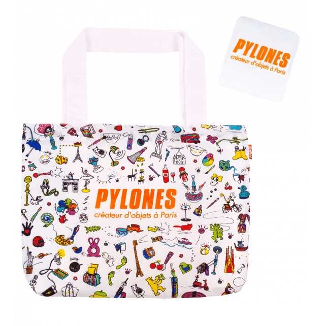 BOLSA DE COMPRA GINKGO FUN CIty - Pylones disponible en BULÉ