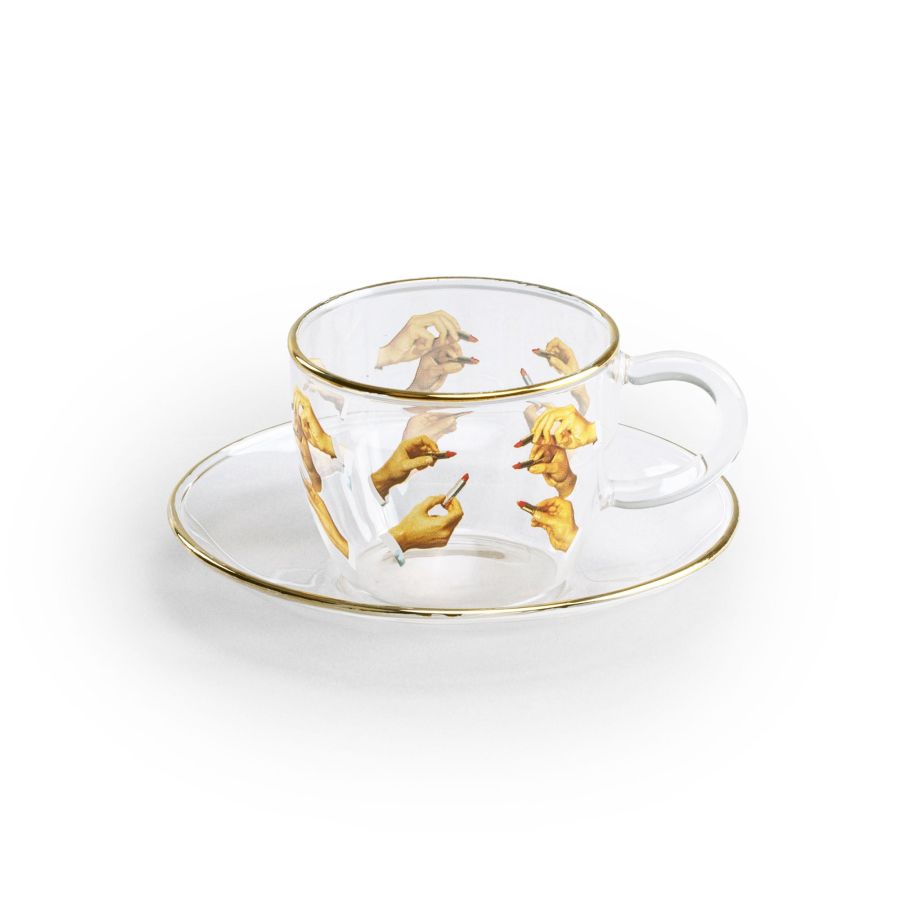 Taza de café lapiz labial - Seletti disponible en BULÉ