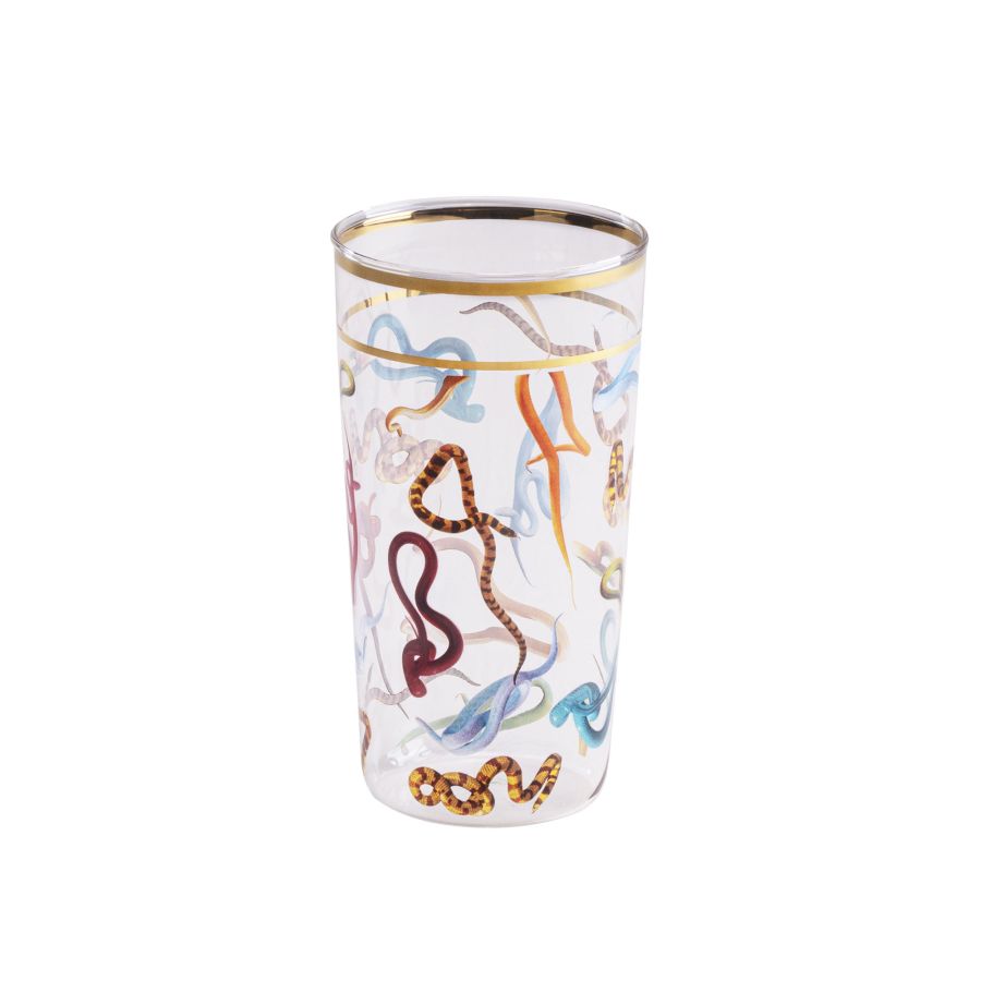 Vaso de cristal Serpientes - Seletti disponible en BULÉ
